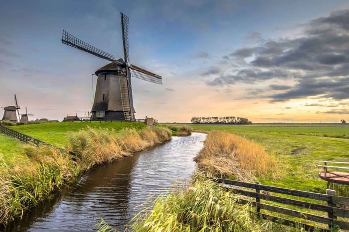 Vanuit Amsterdam: 4 Provinciën Highlights Van Tour