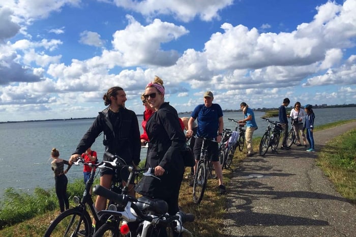 Au départ d'Amsterdam : Tour de campagne à vélo