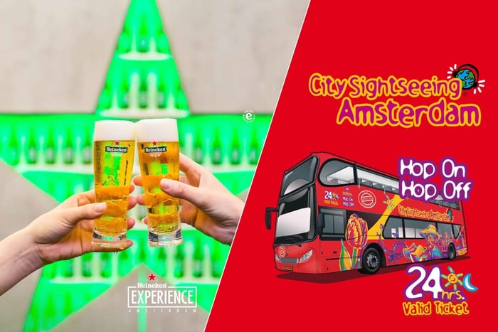 Ámsterdam: tour en autobús con paradas libres y Heineken Experience