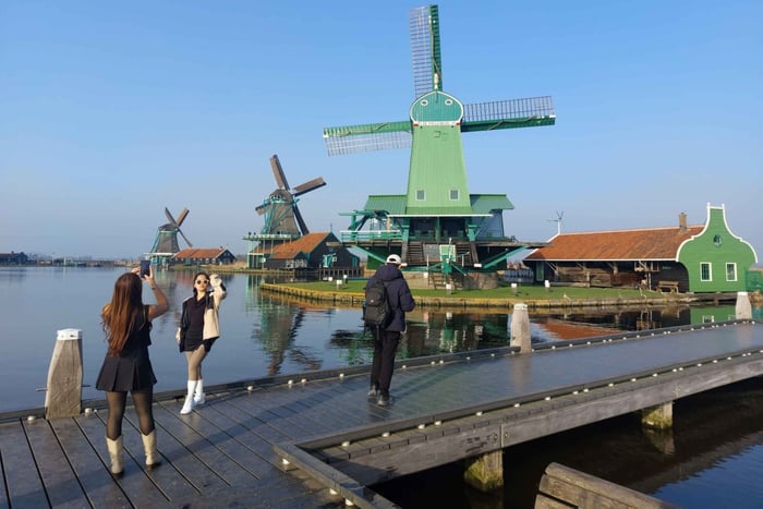 IJmuiden: Amsterdam & Zaanse Schans Windmühlen-Küstentour