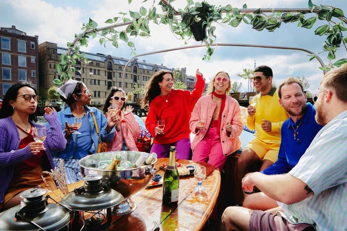 Privat kanalkryssning genom Amsterdams gömda skatter