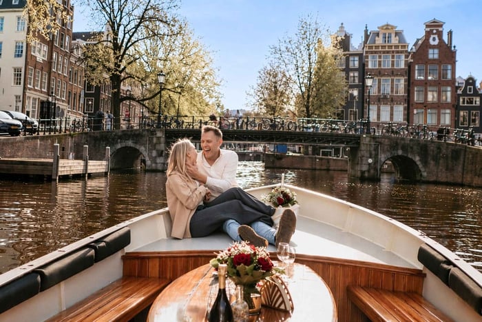 privé rondvaart met hapjes en drankjes