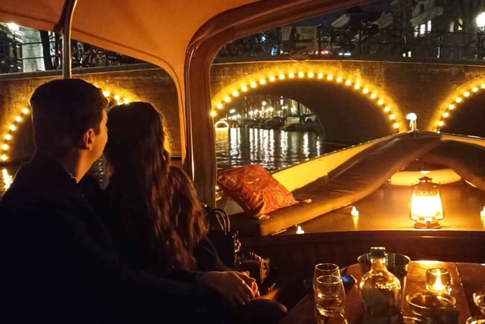Private romantische Abendbootstour mit Prosecco