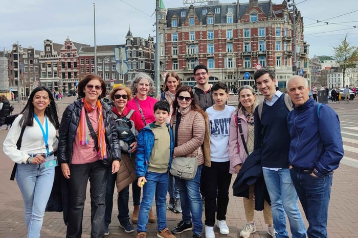 Private Tour durch Amsterdam mit portugiesischsprachigem Guide