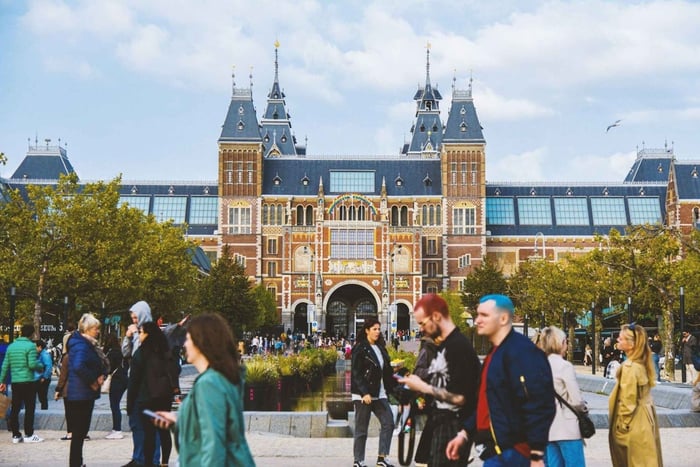 Ámsterdam: ticket para el Rijksmuseum y audiotour con paseo por la ciudad