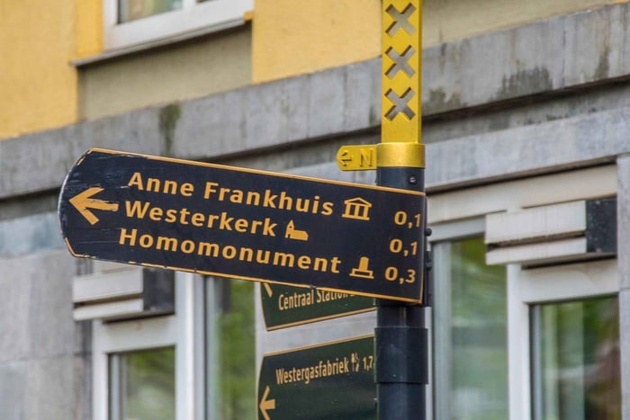 A verdadeira história do diário de Anne Frank Tour guiado particular