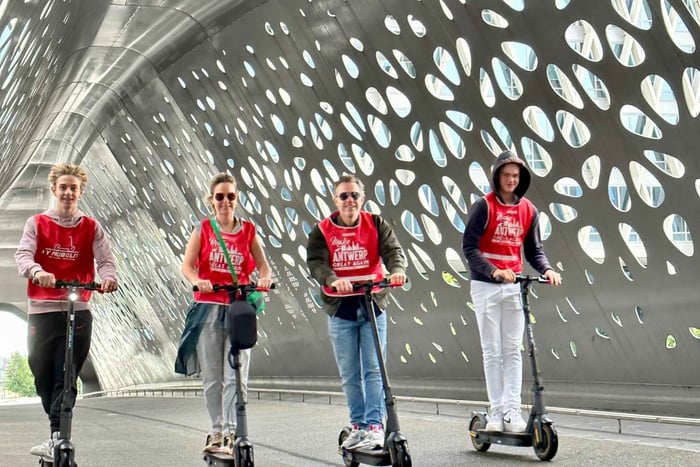 Antwerpen: De fem største byhøjdepunkter på e-kickscooter-tur