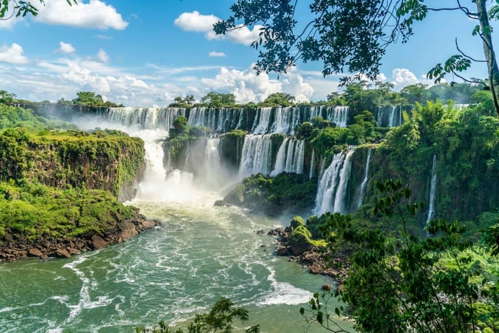 Argentinska Iguazu Falls dagsutflykt