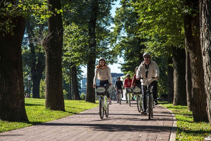 Buenos Aires: Tour de día completo en bicicleta con almuerzo