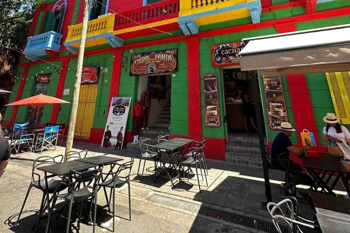 Buenos Aires: La Boca kunst og historie byvandring