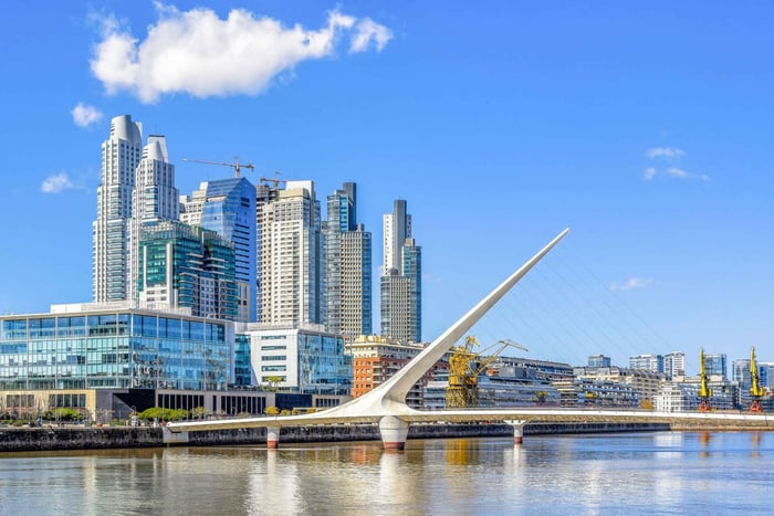 Buenos Aires: Navegação de Pto. Madero a La Boca