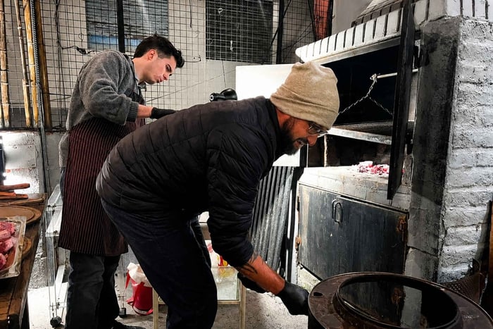 Buenos Aires, Recoleta : cours d'asado argentin avec les astuces du maître cuisinier