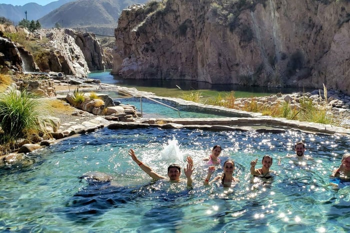 Cacheuta Hotel Termas & Spa + Auténtico 'asado argentino'