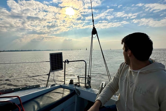 Come see the sunset in Buenos Aires on the widest river in the world.