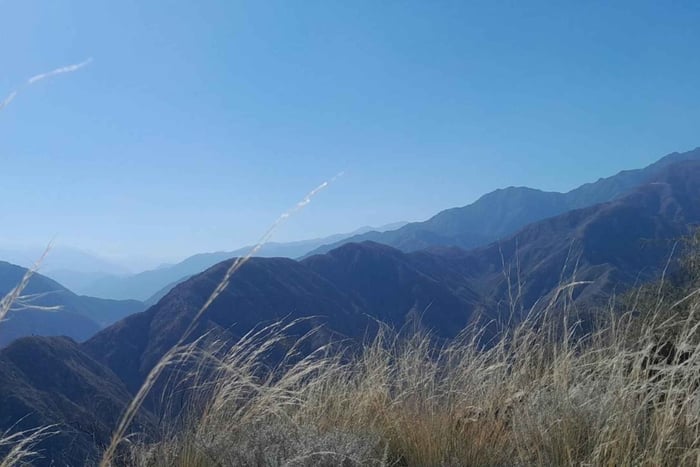 Day hiking in Cacheuta Mendoza