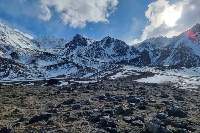 Tageswanderung in Vallecitos, den hohen Bergen von Mendoza