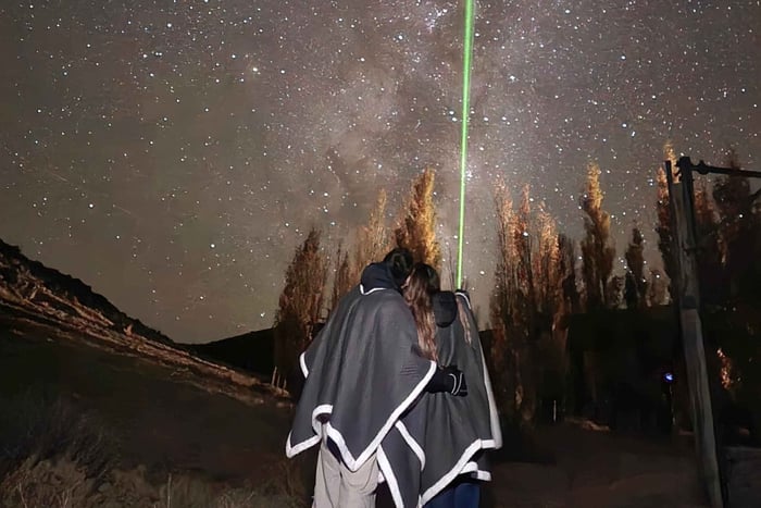 El Calafate: sterrenkijken met diner en transfers