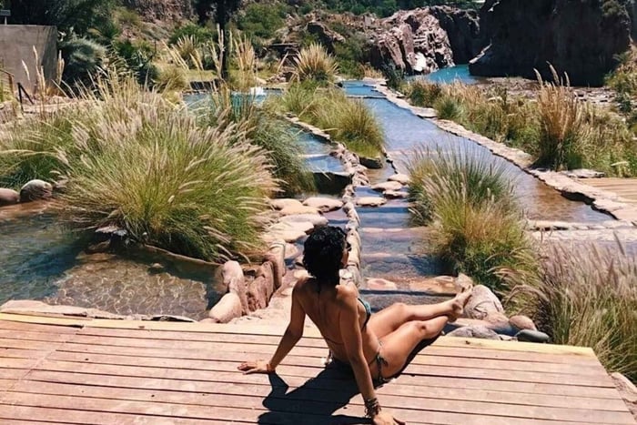 From Mendoza: Premium Spa Day at the Cacheuta Hot Springs