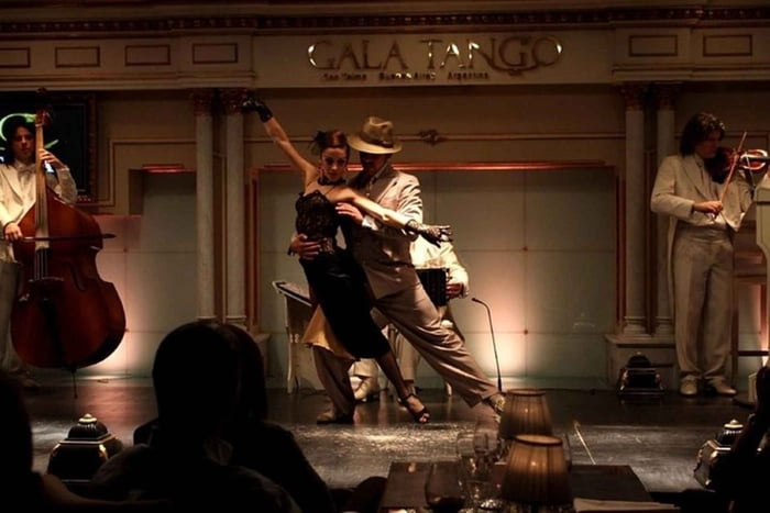 Gala Tango Dinner-Show with optional Classic Bus Transfer