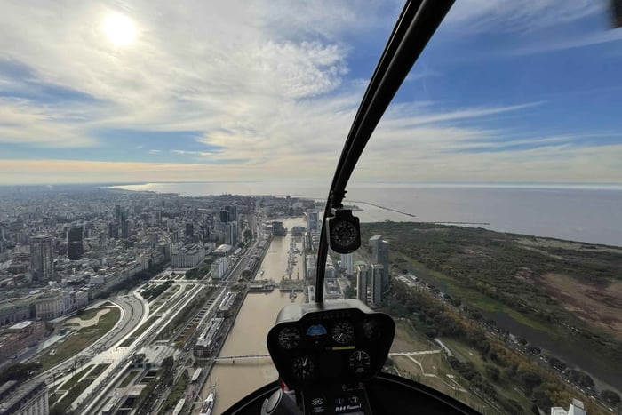 Helicopter flights in Buenos Aires