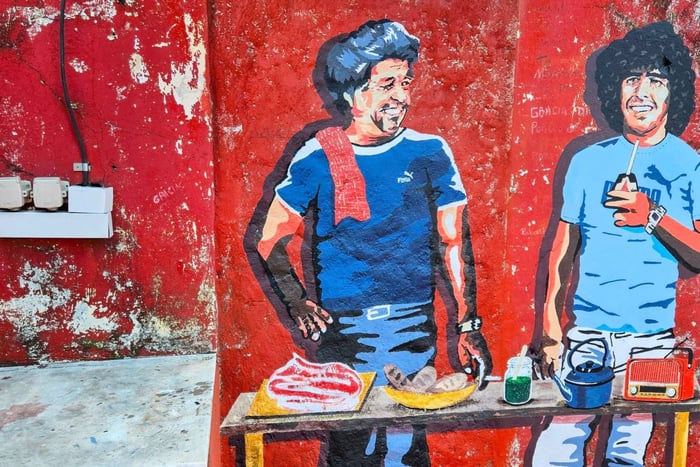 Maradona rundtur: Muralmålningar, kapell, stadion, museum, Casa D10S