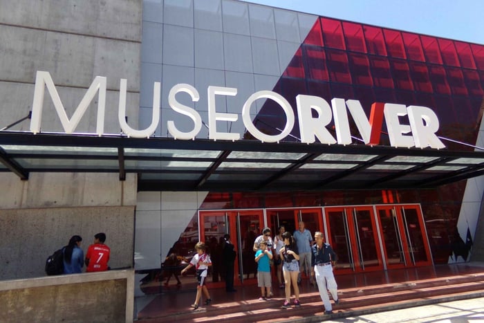 Eintrittskarte für das River Plate Museum