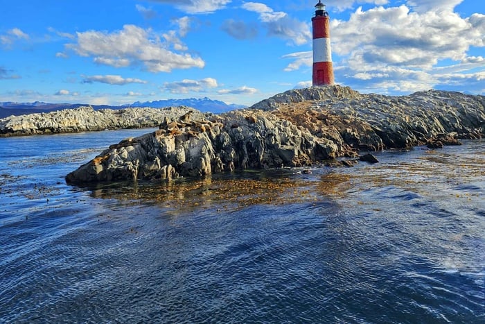 Ushuaia : canal Beagle et île des Pingouins