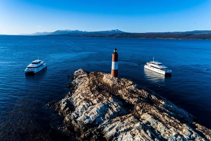 Ushuaia: Beagle Channel & Sea Wolves Island Catamaran Cruise