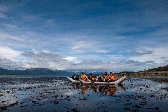 Ushuaia: Gable Island and Penguin Colony with Canoeing