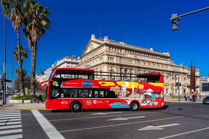 Buenos Aires: Wycieczka autobusem Hop-On Hop-Off po mieście