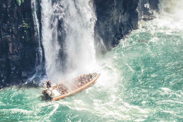 Ab Foz do Iguazu: Iguazu Falls Brasilien & Macuco Safariboot