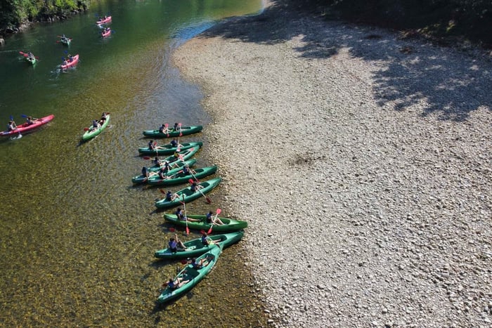Arriondas: Descenso del Sella en Canoa