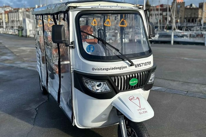 Panoramic Tuk-Tuk Tour – Gijón in its entirety