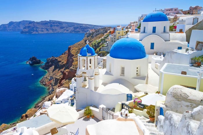 Athen: 8-dages tur til Grækenland med Santorini og Mykonos