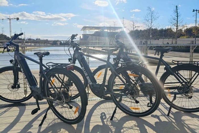 Aventure à vélo électrique sur les remparts d'Athènes (visite rapide)