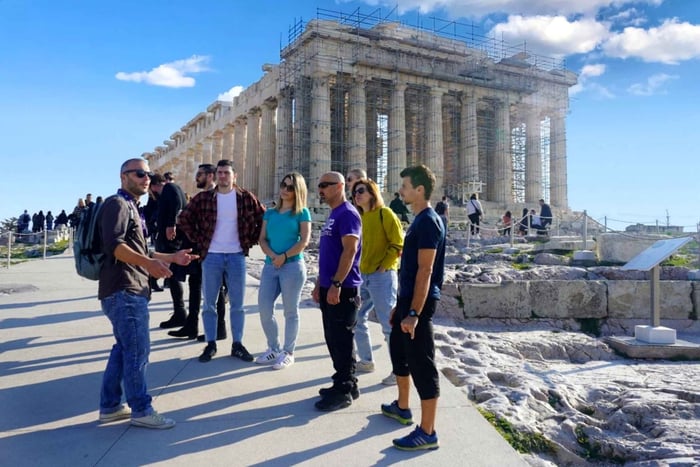 Atenas: tour en bici eléctrica con visita a la Acrópolis y el Partenón