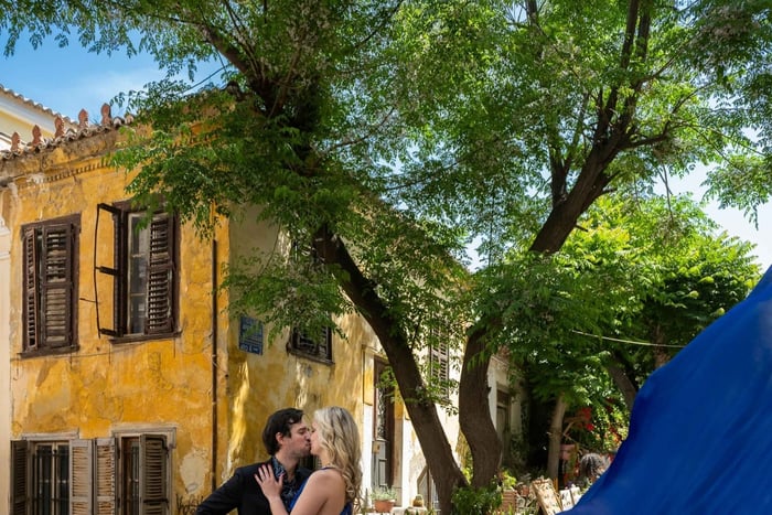 Athen-Hellas: Opplev fotoseansen med den luftige kjolen