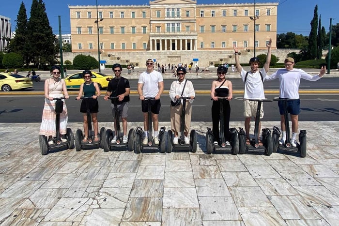 Экскурсия на сегвеях по современному Афинам