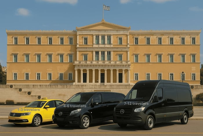 Athènes : transfert privé vers l'aéroport d'Athènes