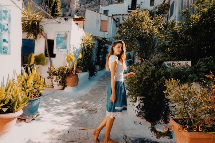 Atenas: Sesión de fotos profesional en el pueblo de Anafiotika