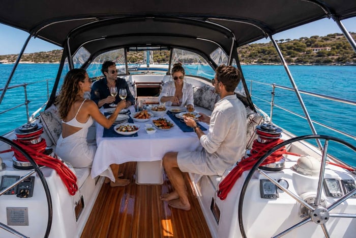 Athens Riviera Private Sailing Cruise with Meal & Drinks