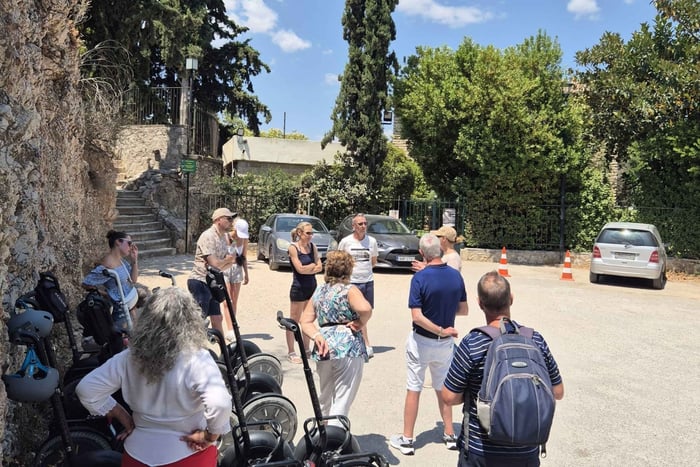 Athen: Souvlaki-Foodtour mit einem Segway!!!