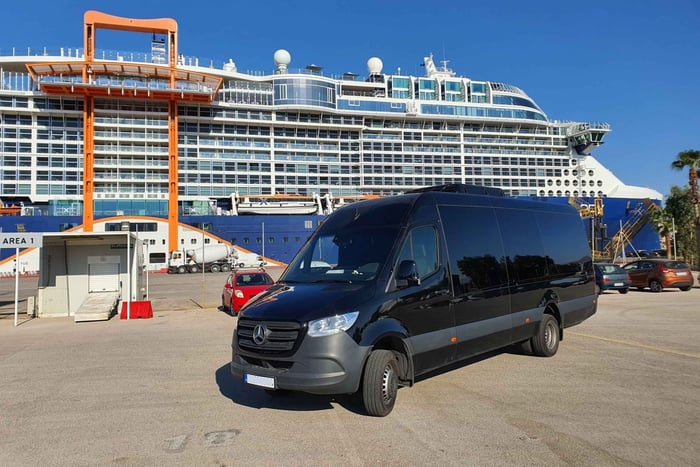 Transfert économique : du port de croisière du Pirée aux hôtels d'Athènes