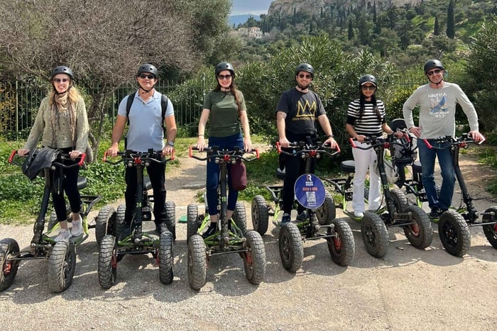 Explore Athens on a 4-Wheeled EZRaider Guided City Tour
