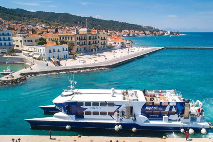 Atenas: viagem de balsa entre Atenas e a ilha de Spetses