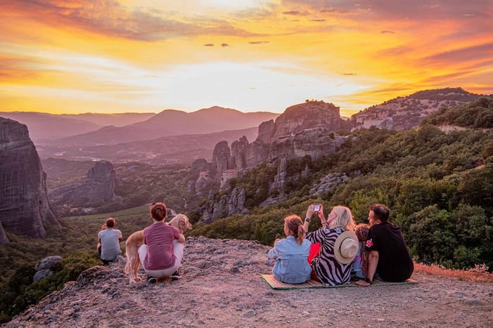 Desde Atenas: 3 días en Meteora y Delfos con visitas guiadas y hotel