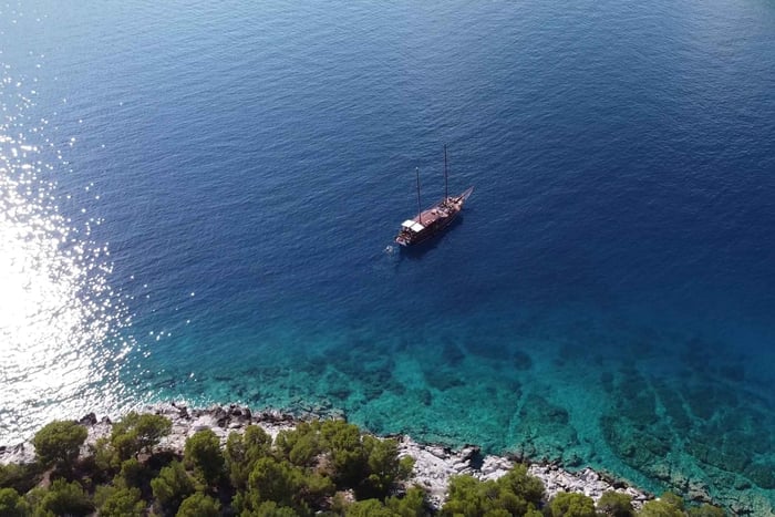Fra Athen: Aegina, Agistri og Metopi Dagscruise med lunsj