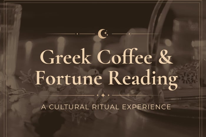 Café grec et prédiction de l'avenir : une expérience rituelle culturelle