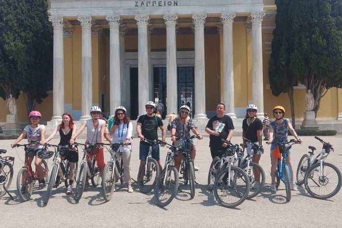 Det historiske Athen: Elektrisk cykeltur med en lille gruppe