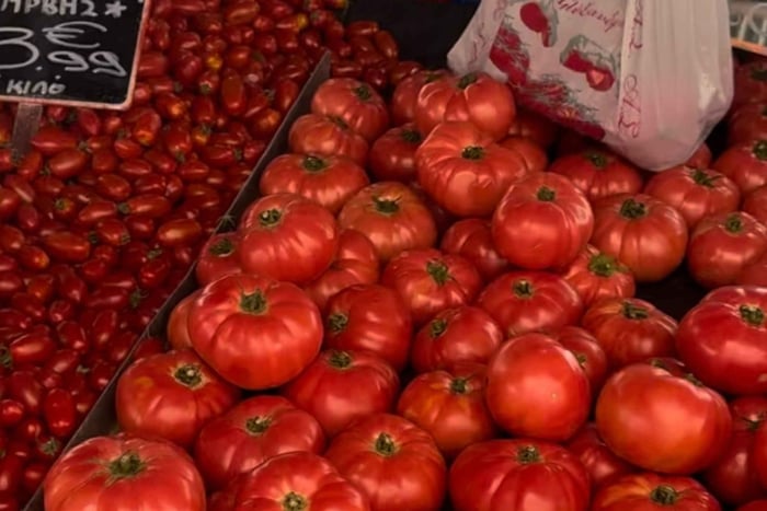アテネ：地元の市場とギリシャ料理教室。市場から食卓まで